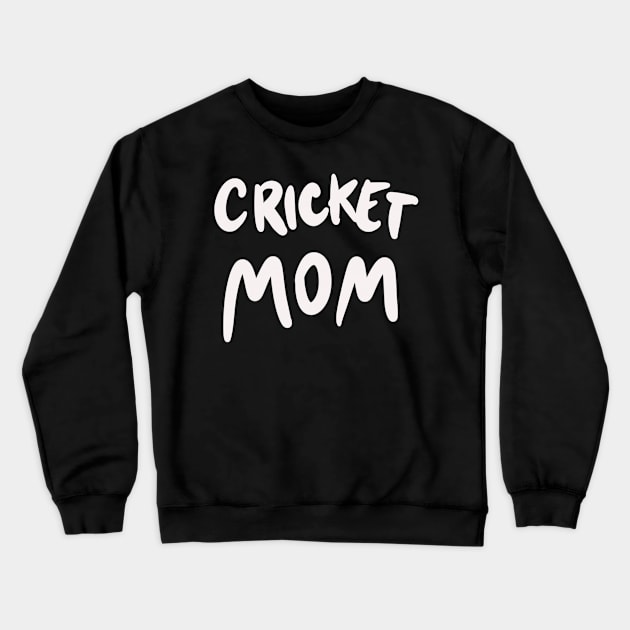 Cricket Mom Crewneck Sweatshirt by isstgeschichte